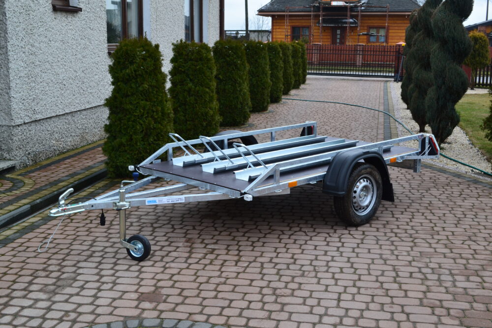 Przyczepa do przewozu 3 motocykli /quadów