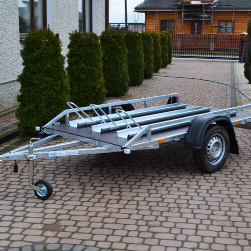 Przyczepa do przewozu 3 motocykli /quadów