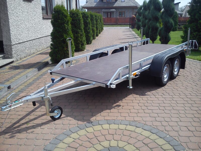 PRZYCZEPA platforma 450x125cm 2-osiowa