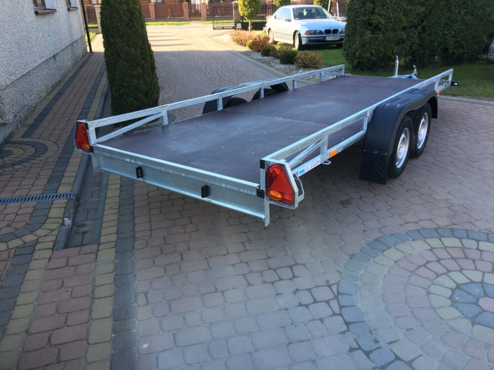 PRZYCZEPA platforma 450x149cm 2-osiowa