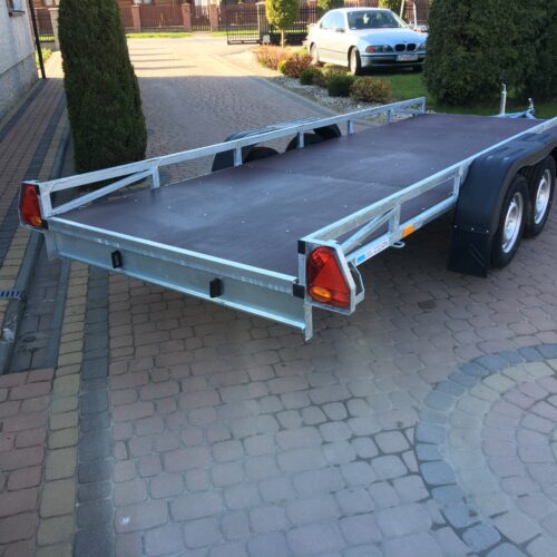 PRZYCZEPA platforma 450x149cm 2-osiowa