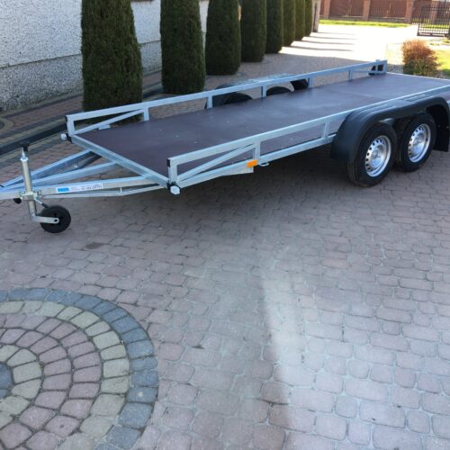 PRZYCZEPA platforma 450x149cm 2-osiowa