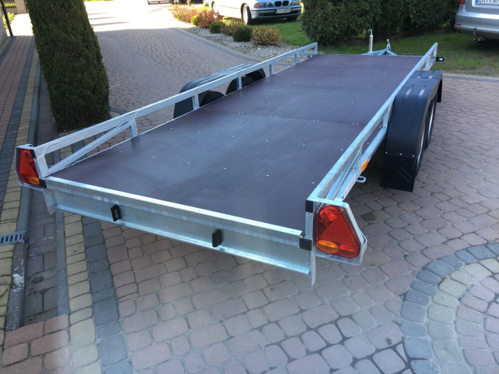 PRZYCZEPA platforma 450x149cm 2-osiowa