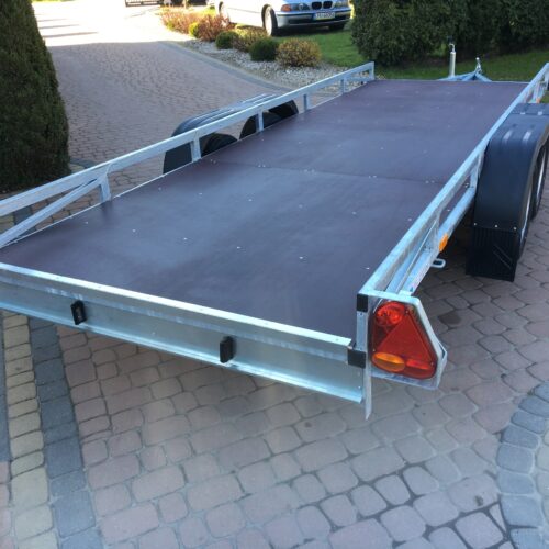 PRZYCZEPA platforma 450x149cm 2-osiowa