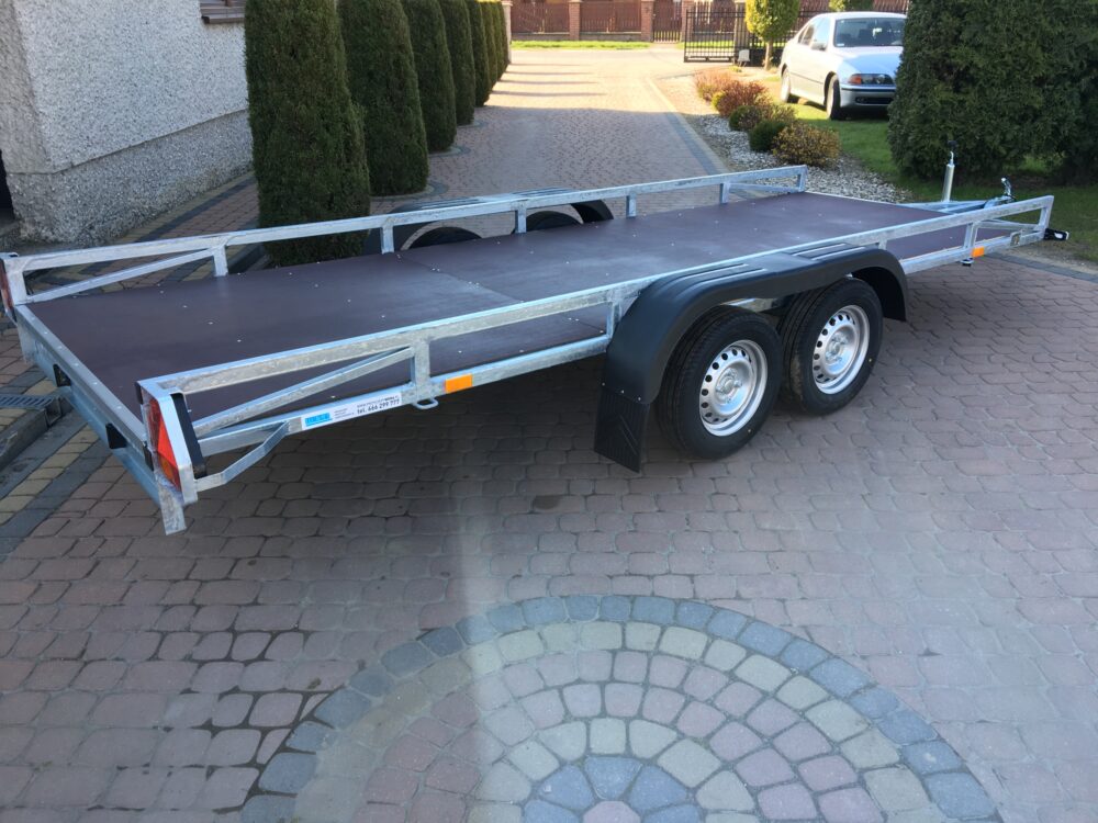 PRZYCZEPA platforma 450x149cm 2-osiowa