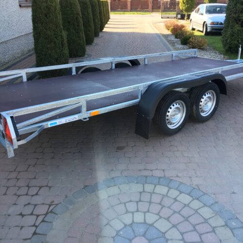 PRZYCZEPA platforma 450x149cm 2-osiowa