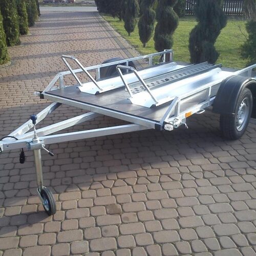 Przyczepa do przewozu 2 motocykli /quadów