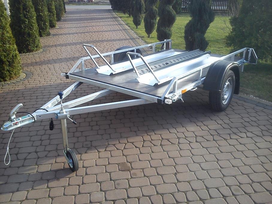 Przyczepa do przewozu 2 motocykli /quadów