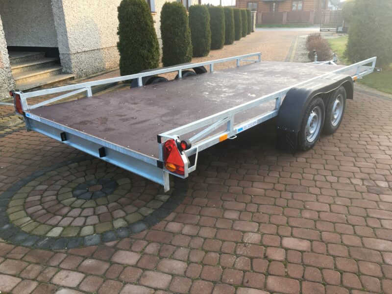 PRZYCZEPA platforma 450x199cm 2-osiowa