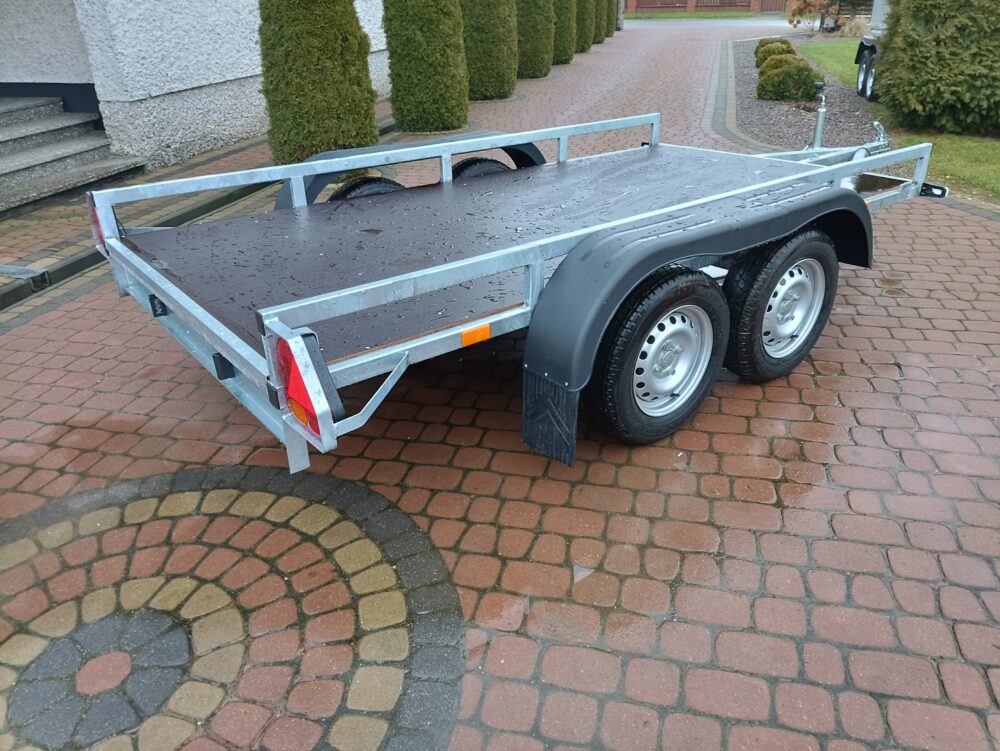 PRZYCZEPA platforma 300x149cm 2-osiowa