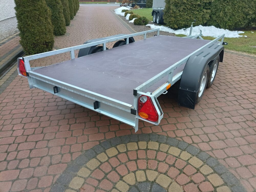 PRZYCZEPA platforma 350x149cm 2-osiowa