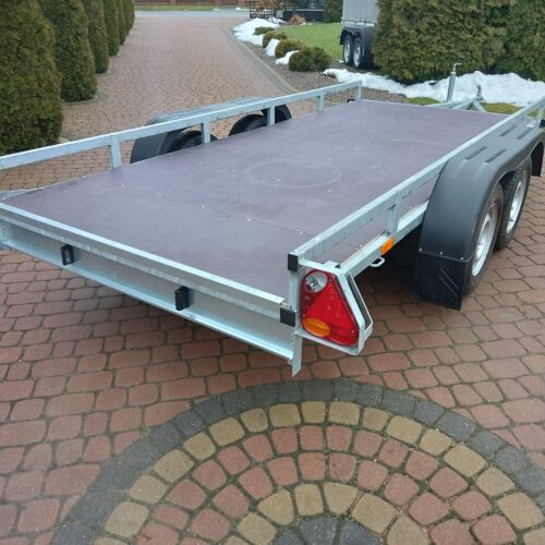 PRZYCZEPA platforma 350x149cm 2-osiowa