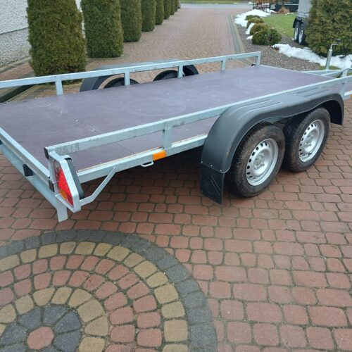 PRZYCZEPA platforma 350x149cm 2-osiowa