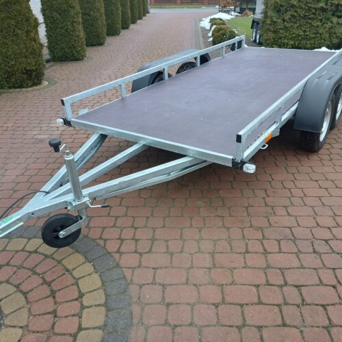 PRZYCZEPA platforma 350x149cm 2-osiowa