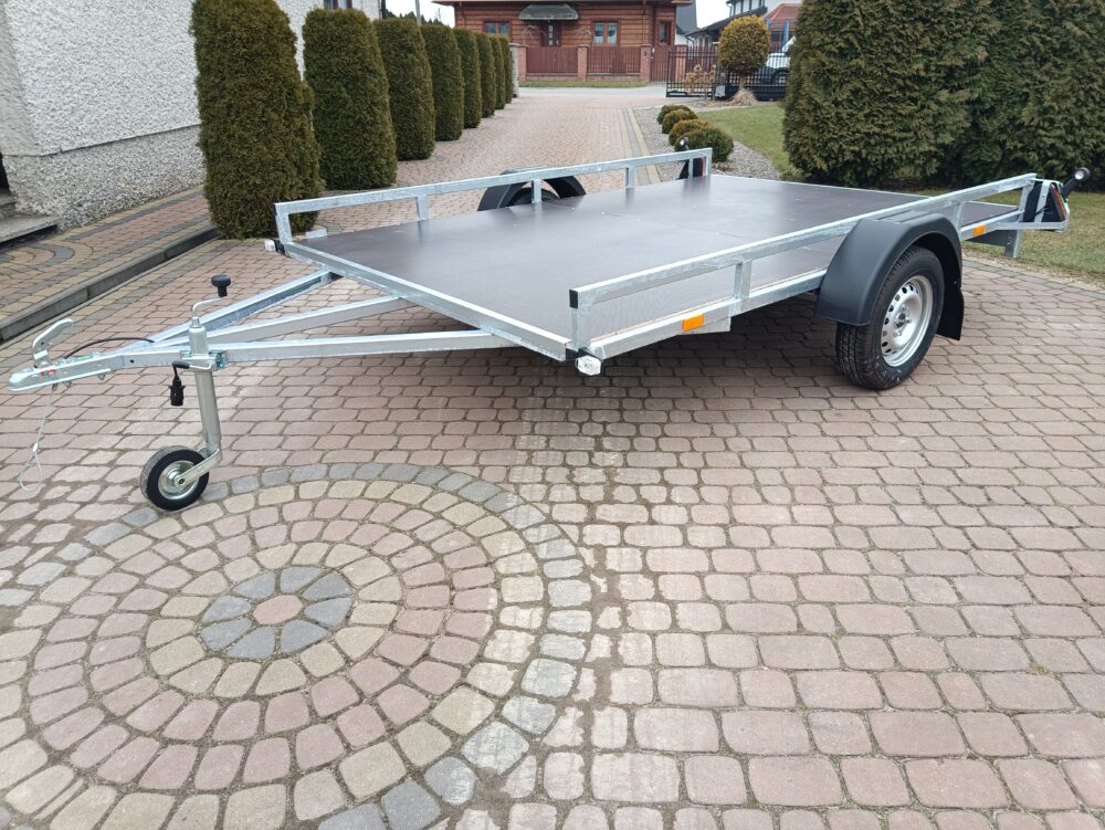 PRZYCZEPA platforma 300x200cm 1-osiowa