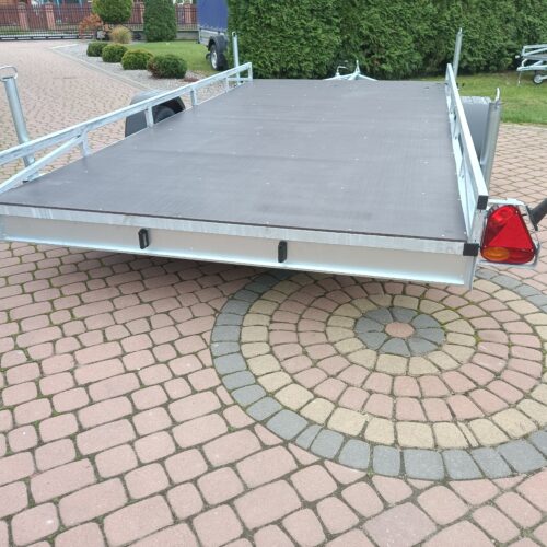 PRZYCZEPA platforma 400x200cm 1-osiowa