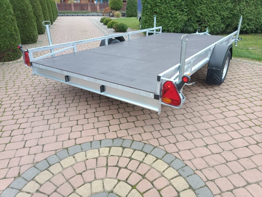 PRZYCZEPA platforma 400x200cm 1-osiowa