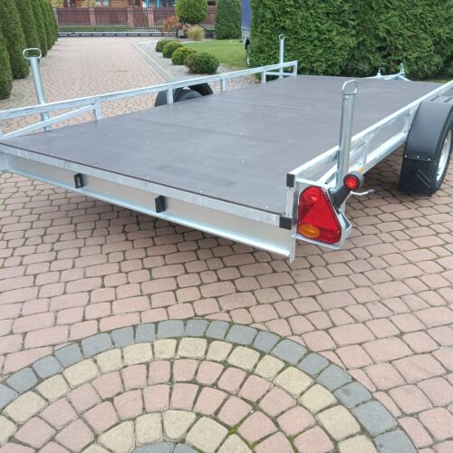 PRZYCZEPA platforma 400x200cm 1-osiowa