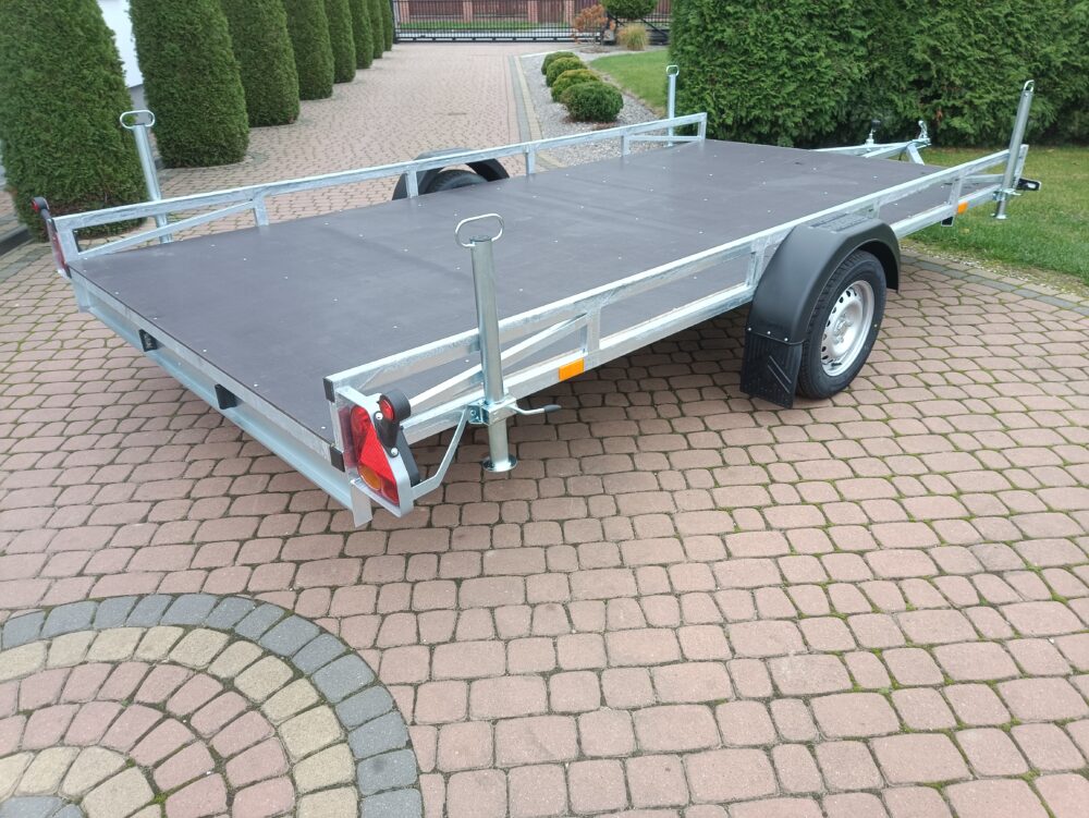 PRZYCZEPA platforma 400x200cm 1-osiowa