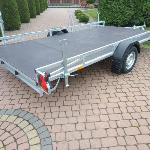 PRZYCZEPA platforma 400x200cm 1-osiowa