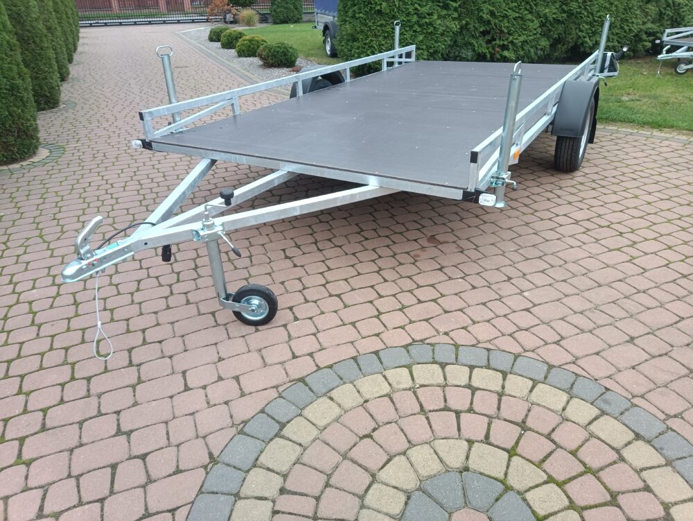 PRZYCZEPA platforma 400x200cm 1-osiowa