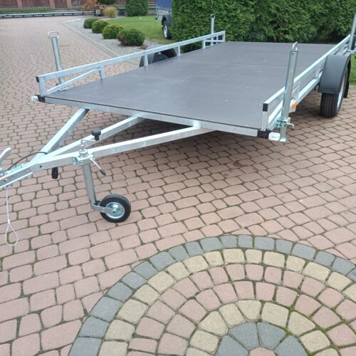 PRZYCZEPA platforma 400x200cm 1-osiowa