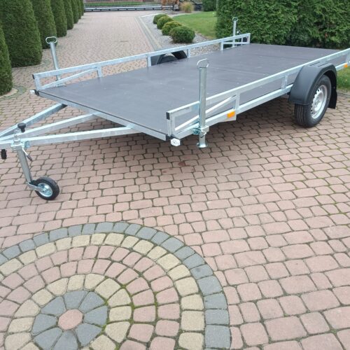 PRZYCZEPA platforma 400x200cm 1-osiowa