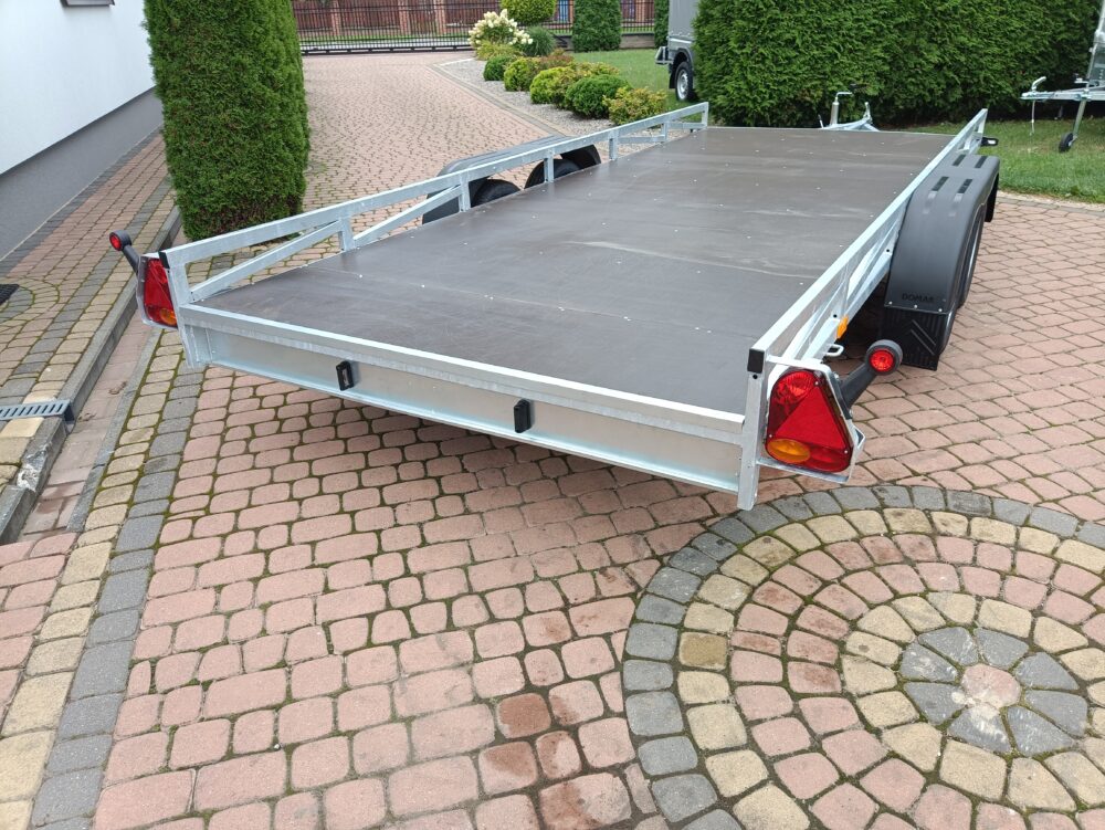 PRZYCZEPA platforma 450x179cm 2-osiowa