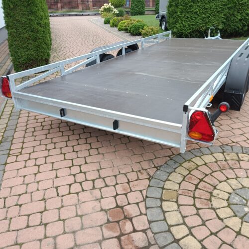 PRZYCZEPA platforma 450x179cm 2-osiowa