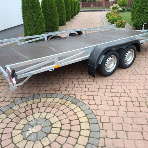 PRZYCZEPA platforma 450x179cm 2-osiowa