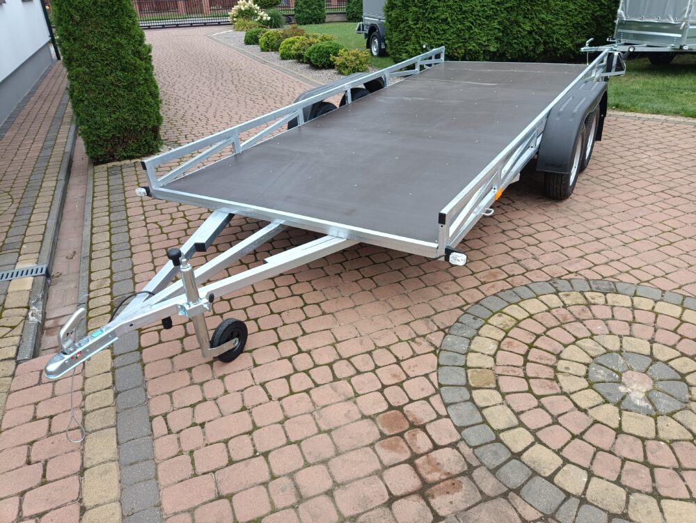 PRZYCZEPA platforma 450x179cm 2-osiowa
