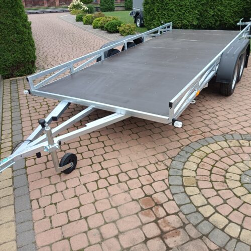 PRZYCZEPA platforma 450x179cm 2-osiowa