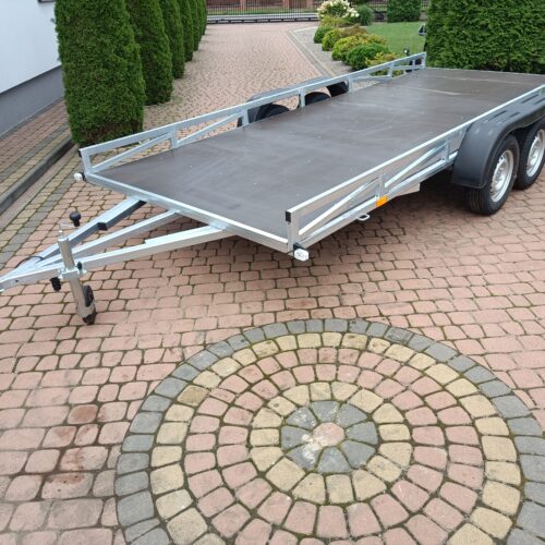 PRZYCZEPA platforma 450x179cm 2-osiowa