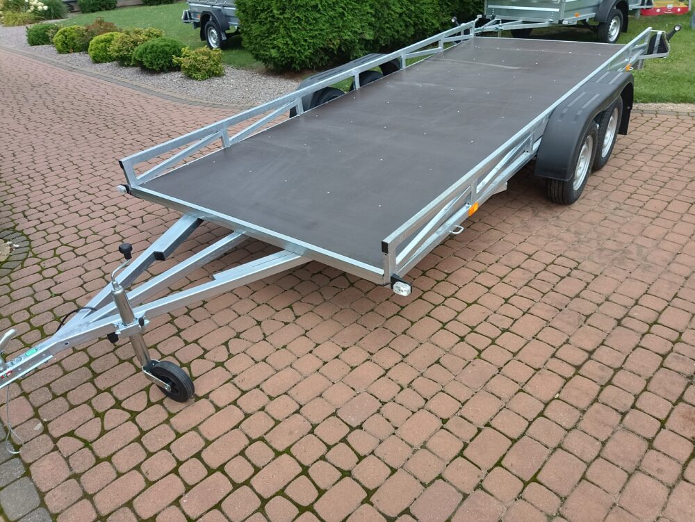 PRZYCZEPA platforma 450x179cm 2-osiowa